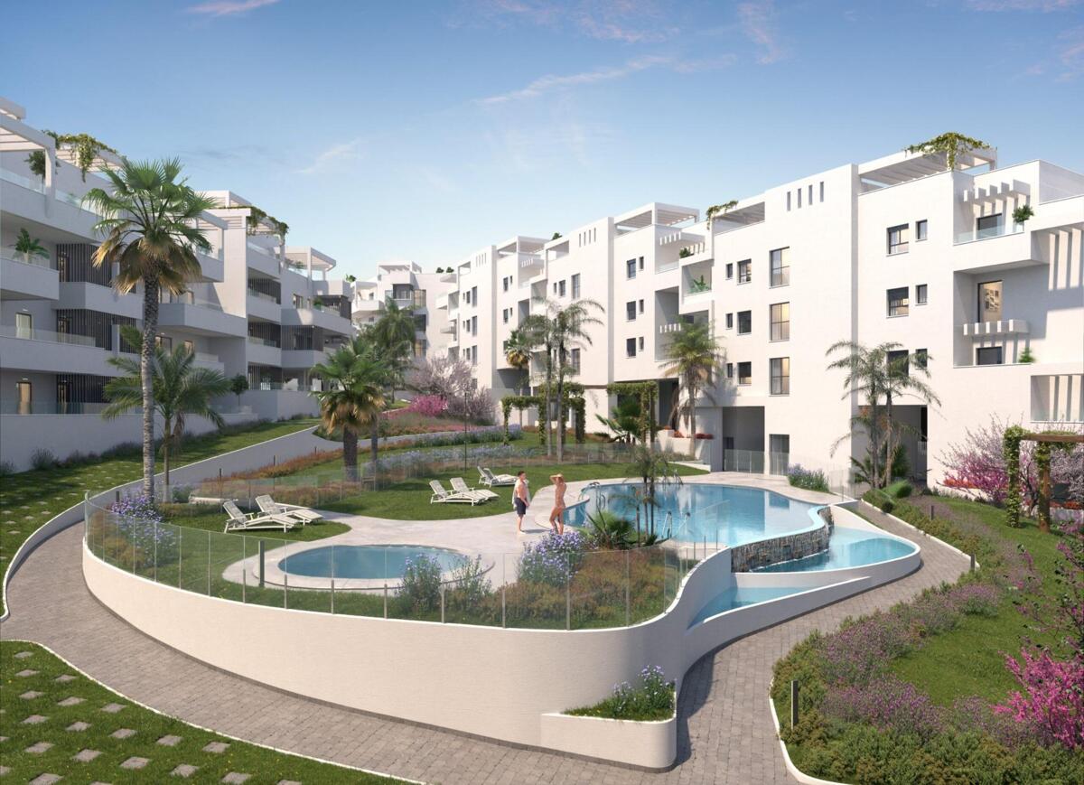 New build, 3 bedroom, 2 bathroom apartment in Málaga